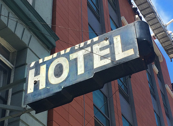 a Hotel in California