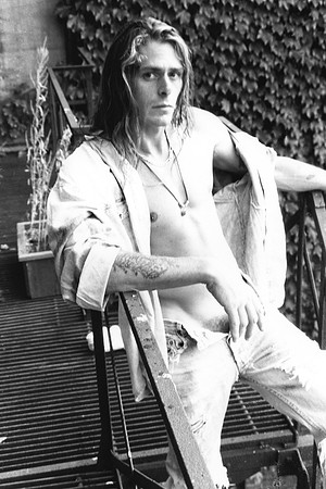 Tattoo Scott series 1996 b&w film